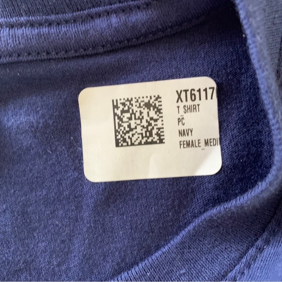 Port & Company Funny Chemistry CHoCoLaTe Element Navy blue T-Shirt size M - Picture 4 of 5